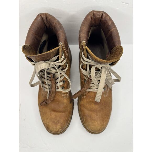 Timberland Primaloft 400 Gram 6" Men's Tan Leather Boots US Size 8M - Picture 3 of 9